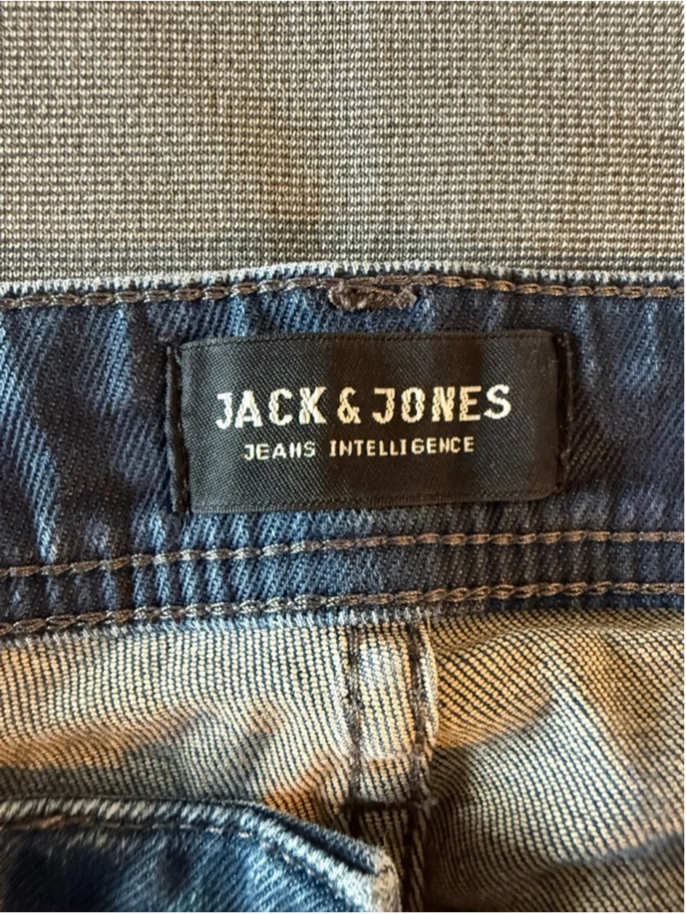 Jack & Jones men's slim fit jeans blue stone wash button fly 31x32 - Picture 13 of 13
